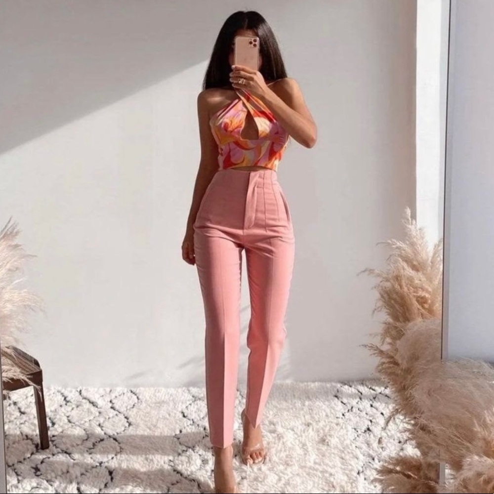Zara high waisted pants